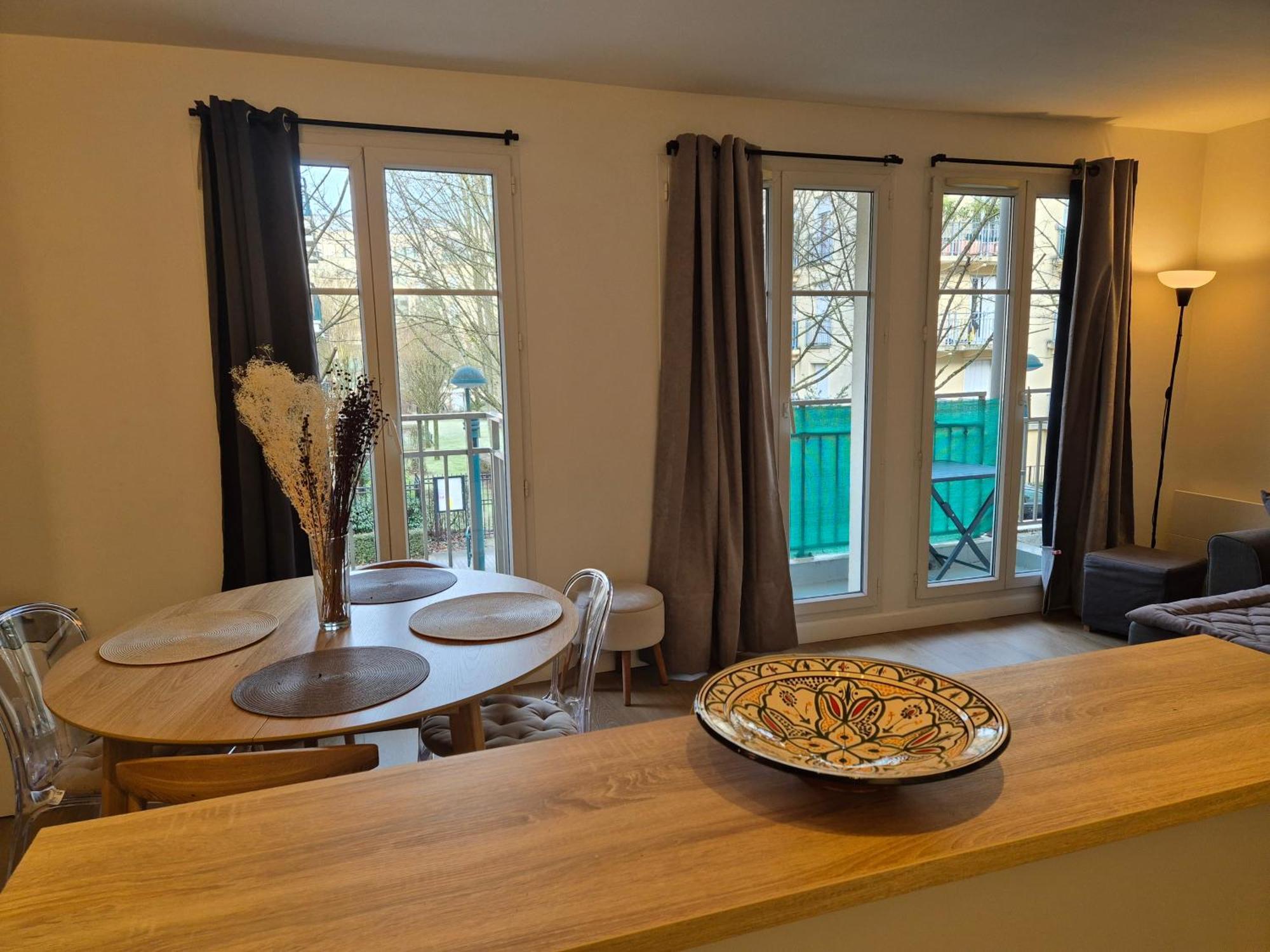 Appartement Cosy Pres Du Rer Chessy  Bagian luar foto